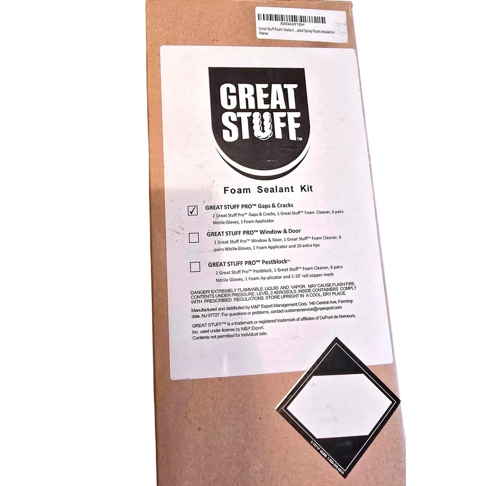 GREAT STUFF PRO seal insulate